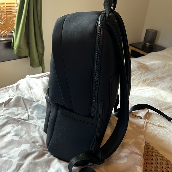 Dagne Dover Large Dakota Neoprene Backpack - Onyx - Picture 2 of 5